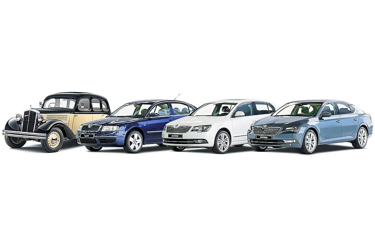 Skoda Superb wszystkie generacje por&oacute;wnanie