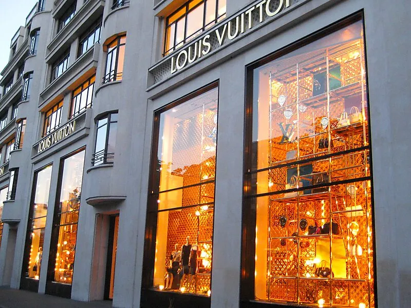 Mapa warsztat&oacute;w Louis Vuitton we Francji