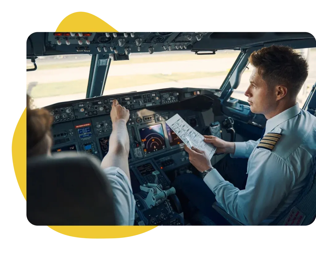 Ryanair First Officer cockpit