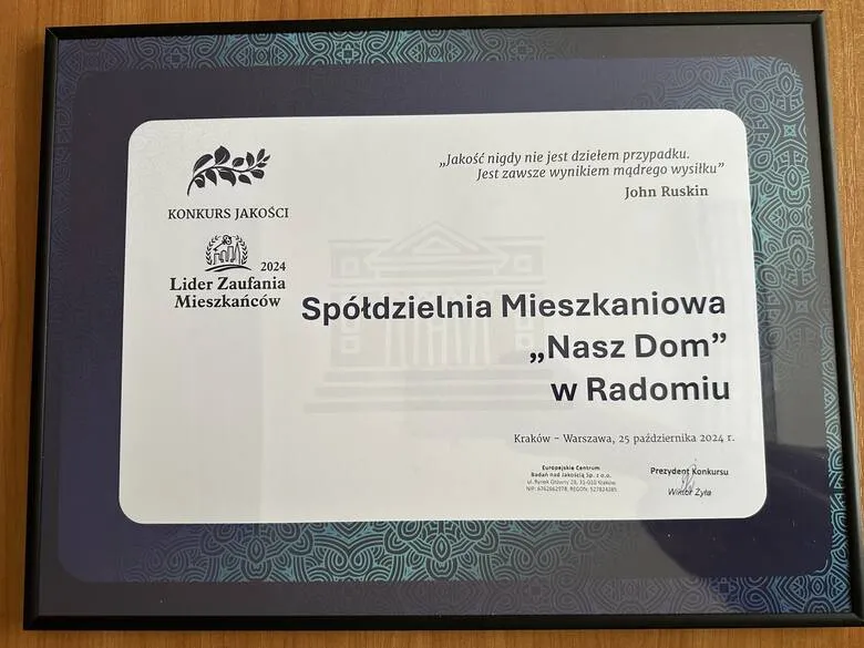 Zdjęcie Historia i działalność spółdzielni mieszkaniowej nasz dom w Radomiu