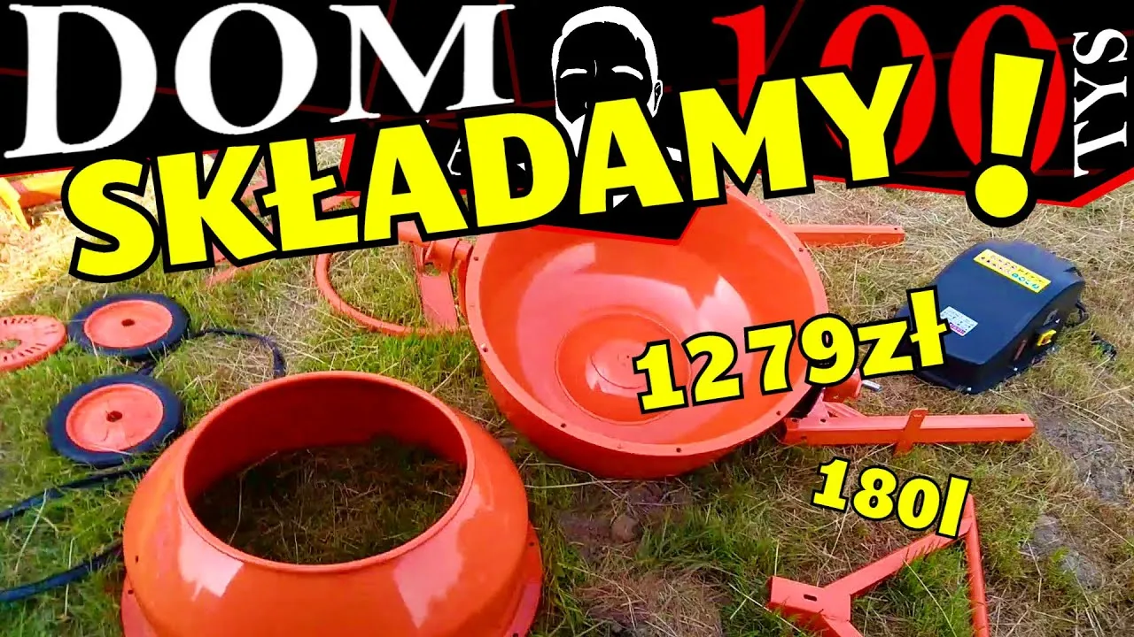 schemat ramy betoniarki diy