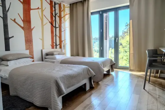 Hotel Skansen Sierpc pokoje panoramiczne okna