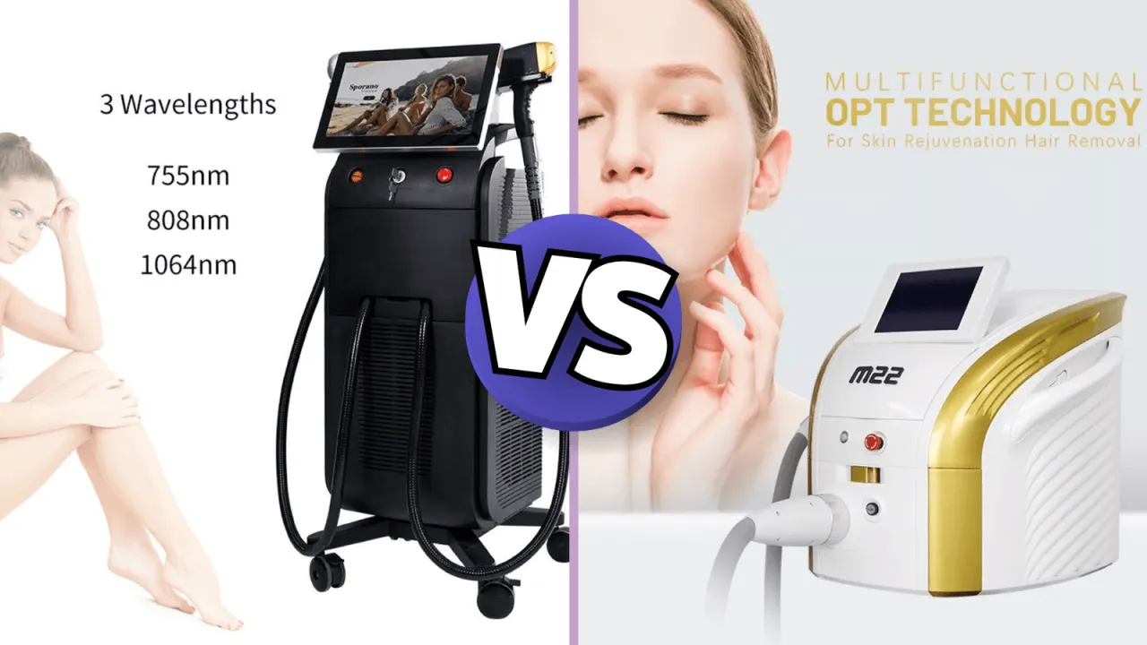 depilacja laserowa vs IPL