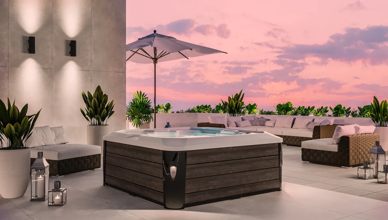 Nowoczesne jacuzzi ogrodowe, idealne do relaksu. Dowiedz się, jak zabudować jacuzzi ogrodowe, by stworzyć luksusową strefę wypoczynku.