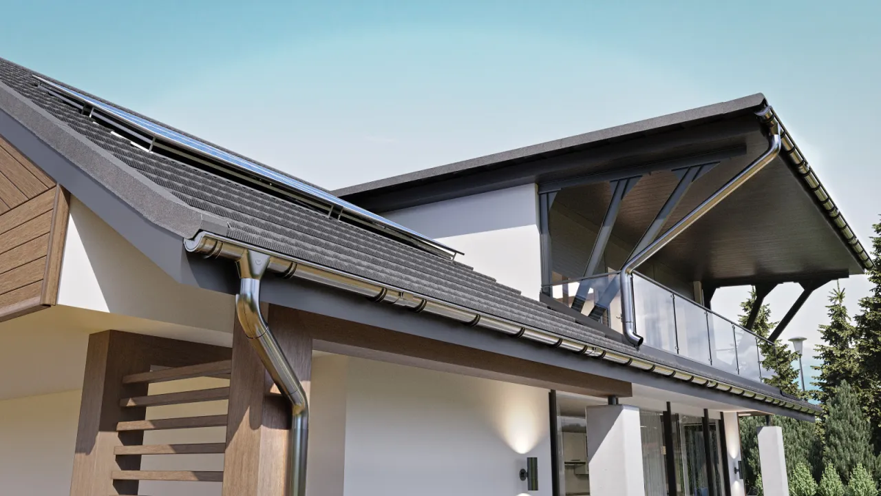 rynny stalowe a pcv porównanie kolorów