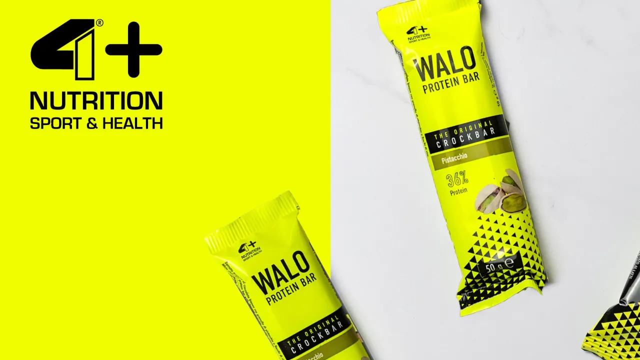 Baton proteinowy Walo pistacchio, 36% białka. Dowiedz się, ile kalorii ma baton proteinowy, by świadomie wybierać przekąski.