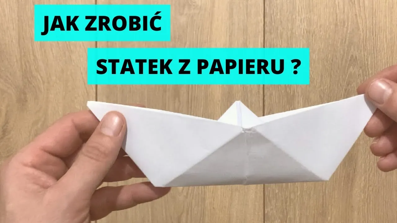 Zdjęcie Jak zrobić statek z papieru: Prosta instrukcja krok po kroku