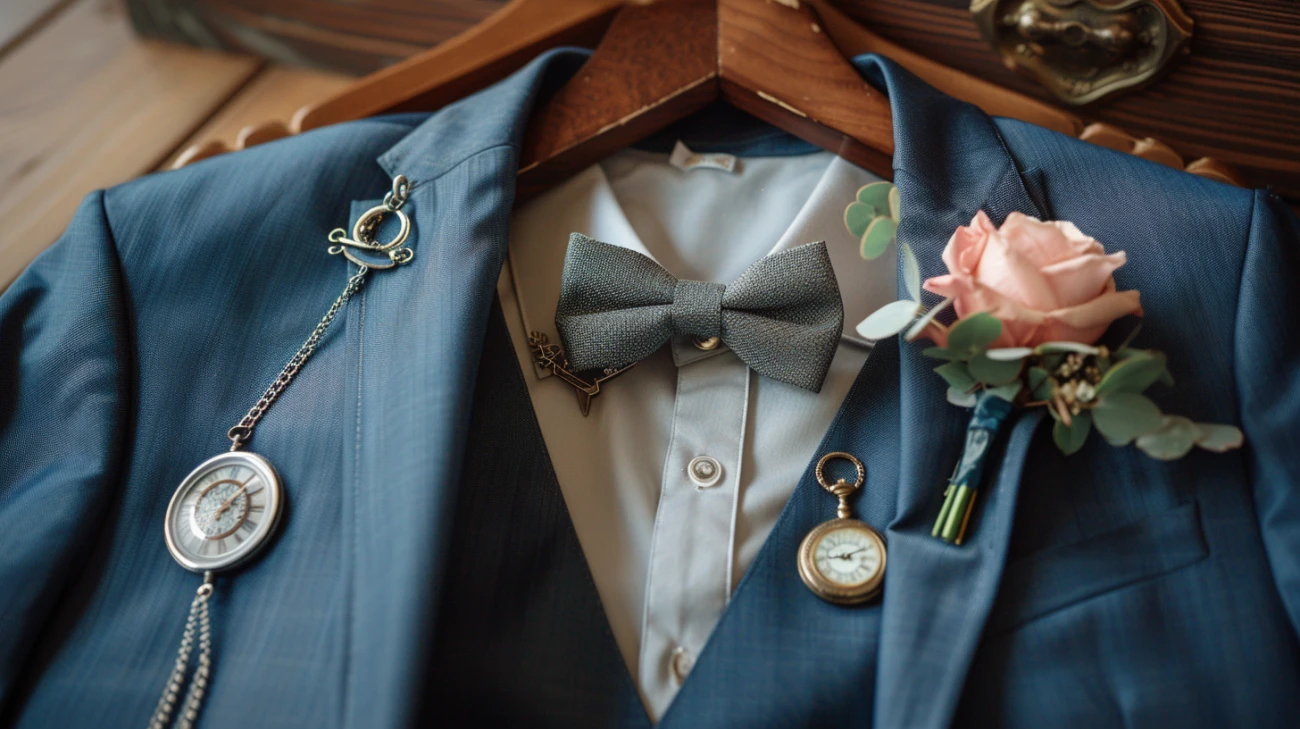 Zdjęcie Elegancja na każdą okazję: Jak nosić garnitur z muszką?