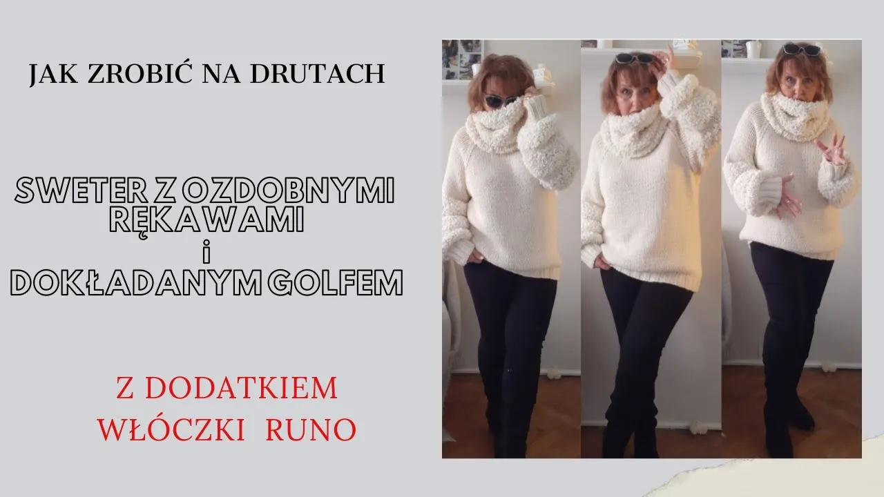 Zdjęcie Jak zrobić damski golf na drutach – proste wzory i instrukcje dla każdego