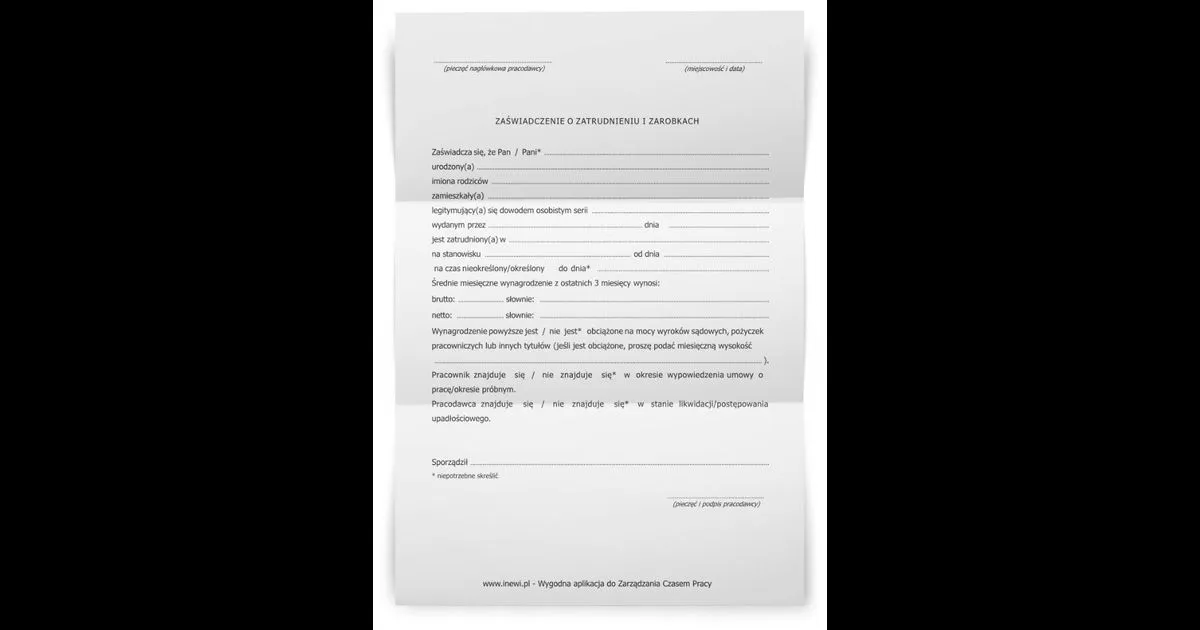 Zdjęcie Zaświadczenie o zatrudnieniu – do czego jest naprawdę potrzebne?