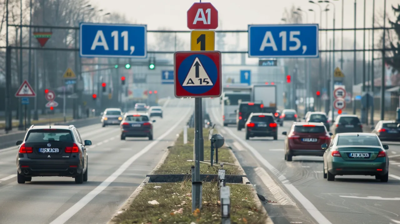 Zdjęcie Znak A1: Jakie są wszystkie znaczenia znaków A1 na drodze?
