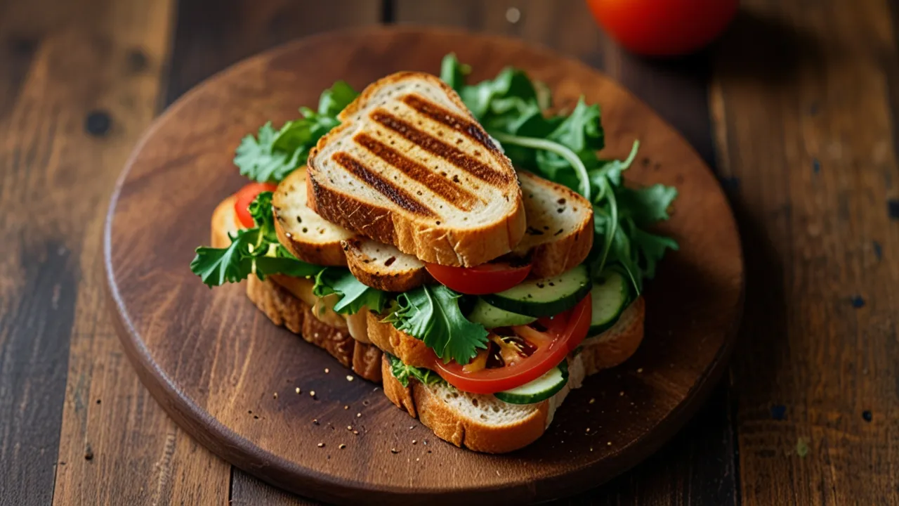 Zdjęcie Kanapka halloumi: Szybki i pyszny przepis na zdrową i smakowitą przekąskę