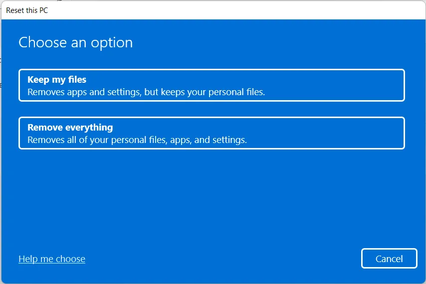 Zdjęcie Jak przywrócić ustawienia fabryczne Windows 11 i uniknąć utraty danych