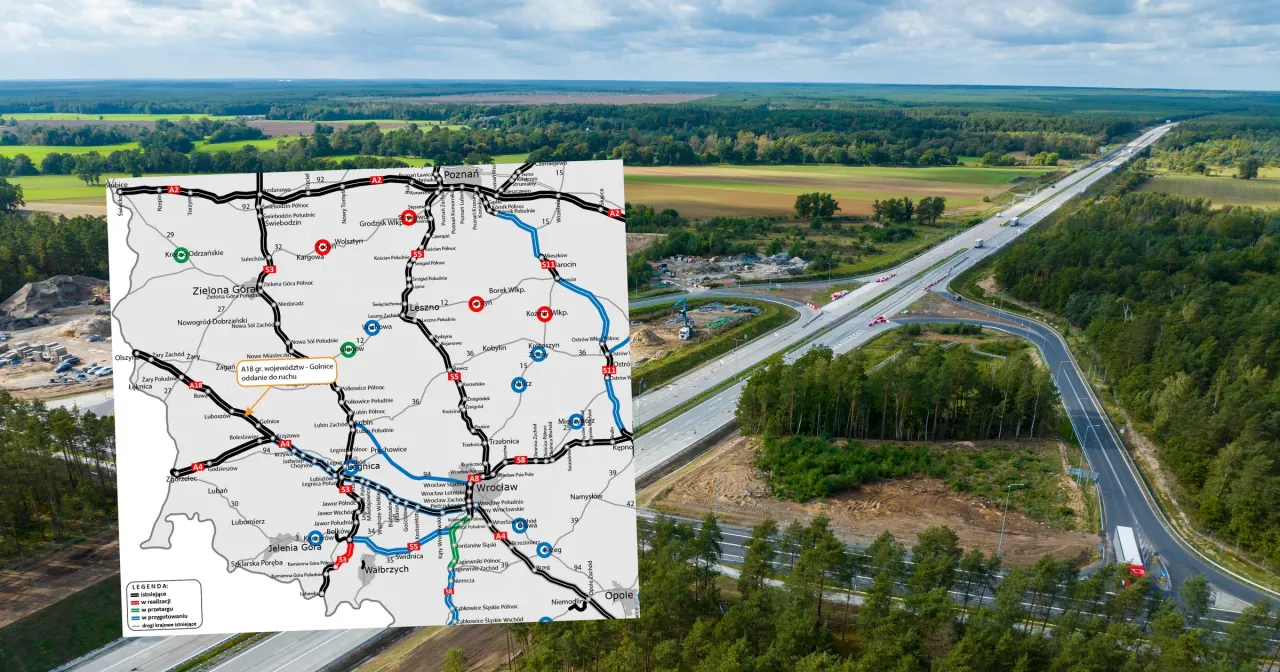 Zdjęcie Autostrada A18 kiedy będzie gotowa? Sprawdź jej status i znaczenie