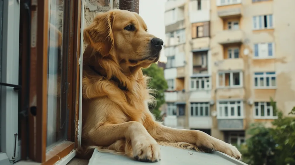 Zdjęcie Czy golden retriever może mieszkać w bloku? Sprawdź, co musisz wiedzieć