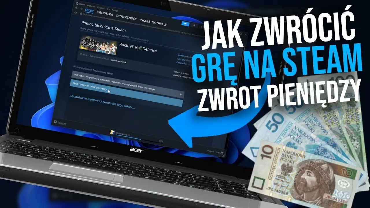Zdjęcie Jak zwrócić prezent na Steam? Skuteczny sposób na błyskawiczny zwrot gry