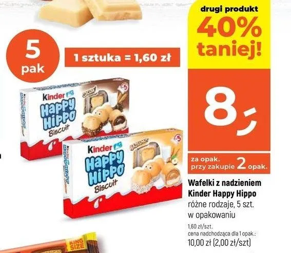 Zdjęcie Gdzie kupić Kinder Happy Hippo w Polsce? Sprawdź najlepsze oferty