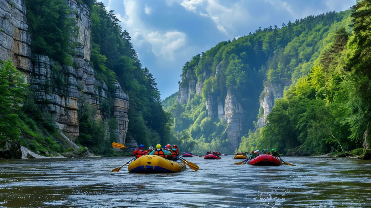 Zdjęcie Rafting Bardo: Adrenalina na rzece dla poszukiwaczy przygód