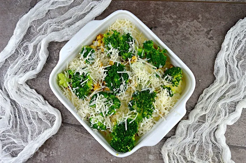 Zdjęcie Przepis na pyszną zapiekankę z brokułami fit - tylko 430 kcal!