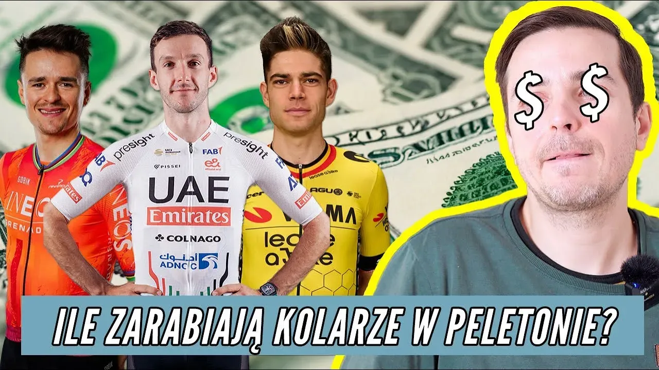 Zdjęcie Ile zarabia kolarz? Zaskakujące różnice w wynagrodzeniach zawodowych