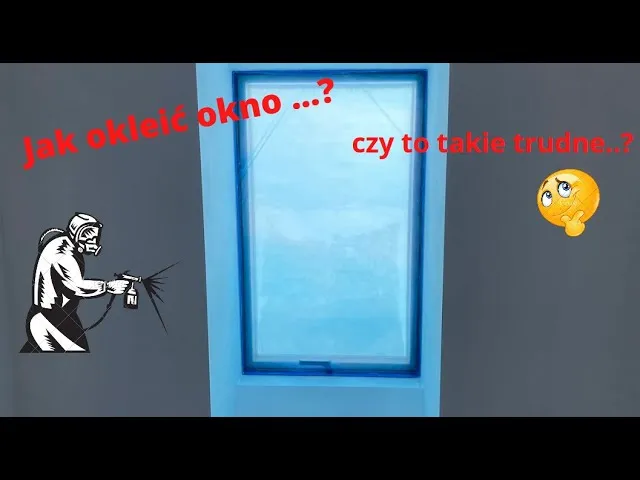 Zdjęcie Jak oklejać okna przed malowaniem, aby uniknąć nieestetycznych plam?