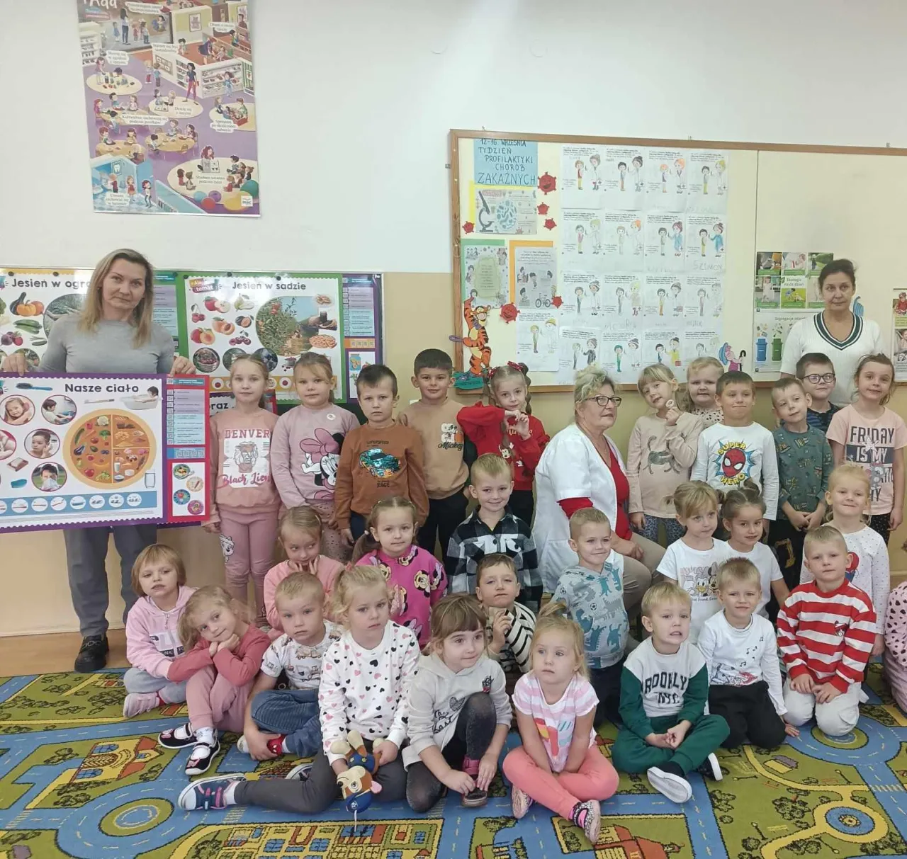 Zdjęcie Zajęcia z pielęgniarką w przedszkolu - jak pokonać lęk przed wizytą?