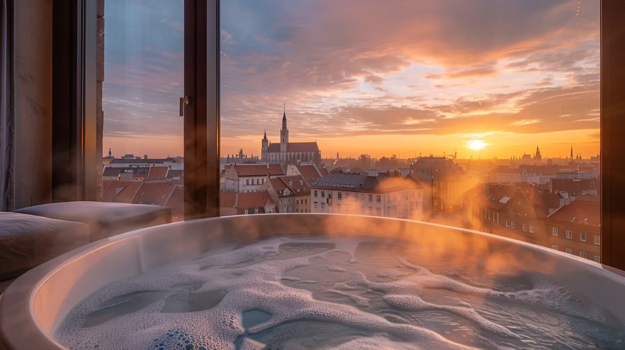 Zdjęcie Hotel z jacuzzi we Wrocławiu: Noclegi z relaksacyjnym jacuzzi