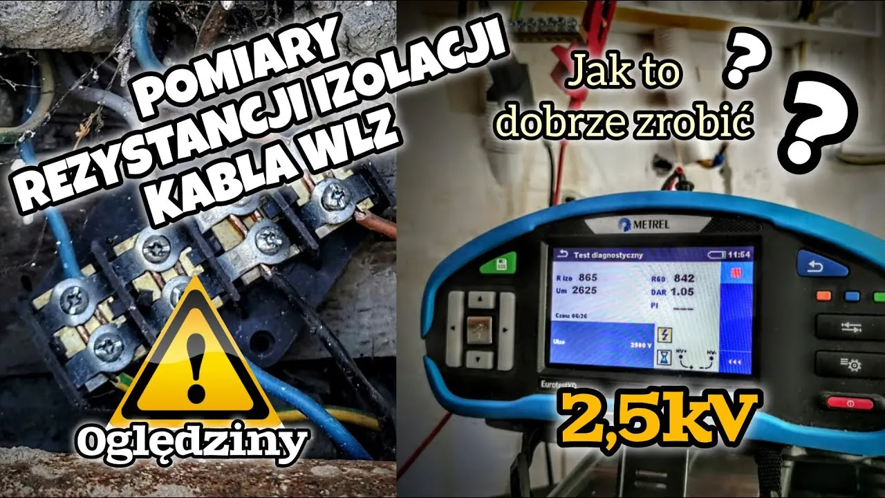 Zdjęcie Pomiar rezystancji izolacji jakim napięciem unikniesz kosztownych błędów