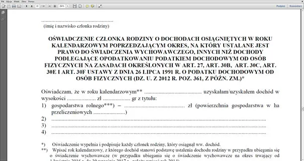 Zdjęcie Jak napisać oświadczenie do MOPS, aby uzyskać pomoc finansową?