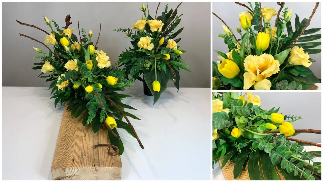 Zdjęcie Jak zrobić stroik wielkanocny na cmentarz, aby przetrwał w trudnych warunkach