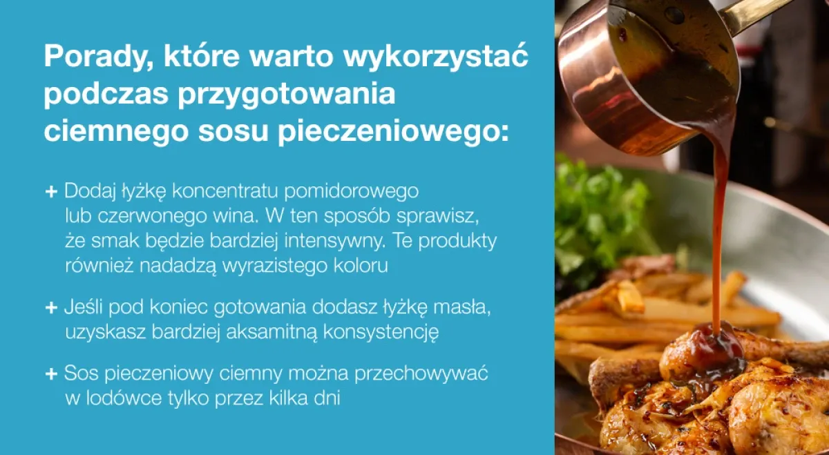 Zdjęcie Jak zrobić sos z tłuszczu po upieczeniu, aby nie zmarnować smaku