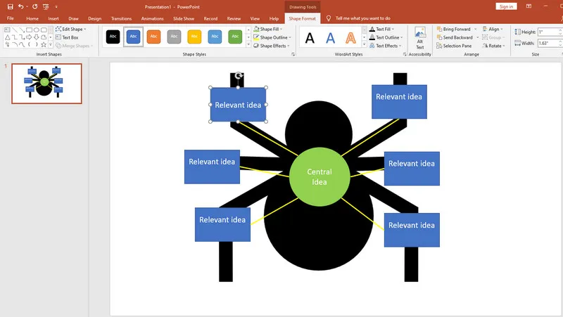 Zdjęcie Jak zrobić mapę myśli w PowerPoint - proste kroki i skuteczne szablony