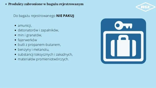 Zdjęcie Czego nie spakować do bagażu rejestrowanego? Praktyczne porady i lista rzeczy