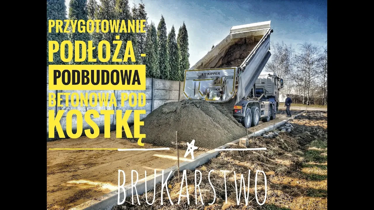 Zdjęcie Z czego podbudowa pod kostkę brukową? Kluczowe materiały i techniki
