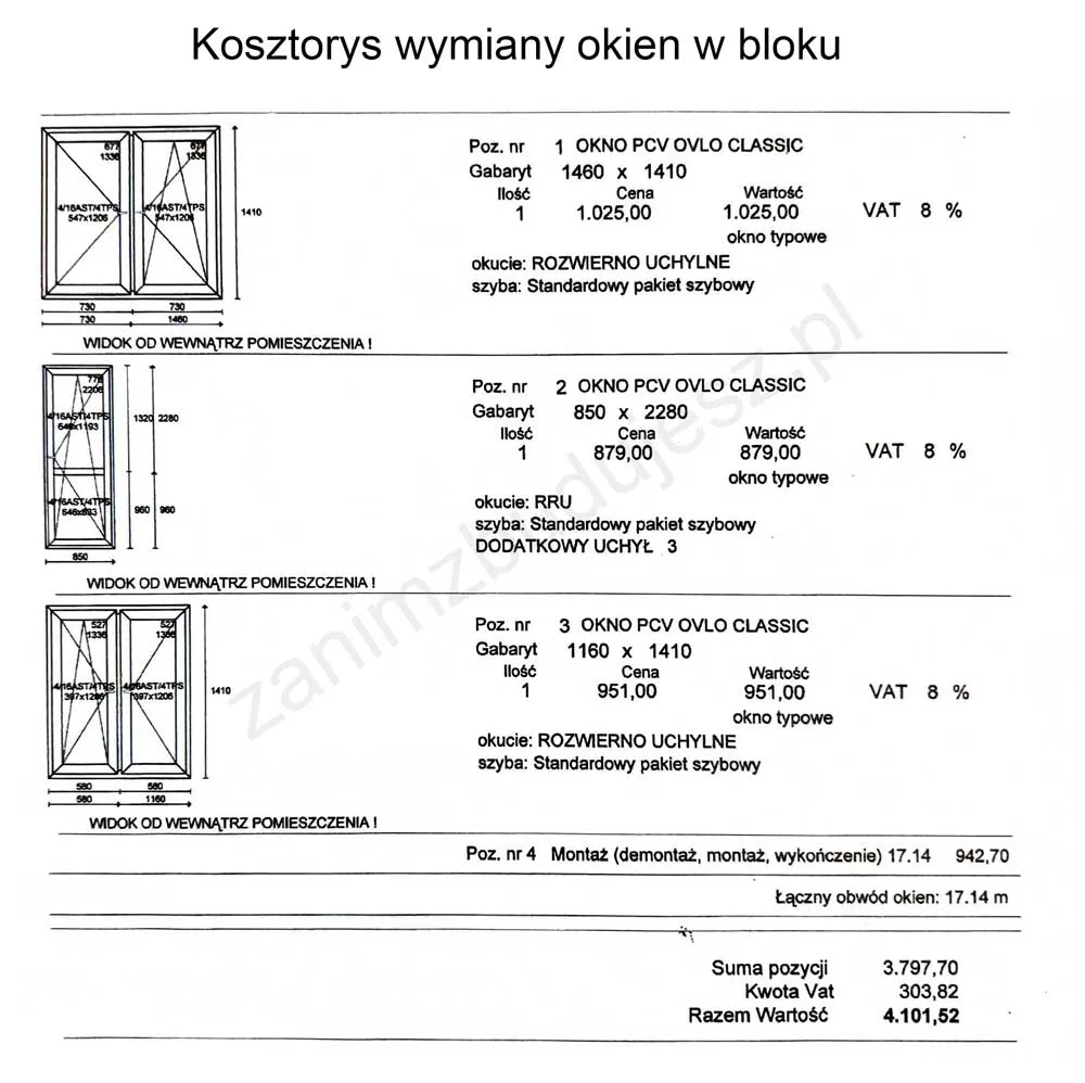 Zdjęcie Ile kosztuje wymiana okien w bloku? Poznaj szczegóły i oszczędności