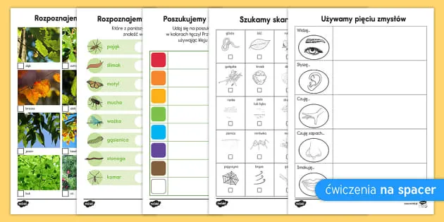 Zdjęcie Zajęcia terenowe z przyrody karty pracy - skuteczne metody nauki w terenie