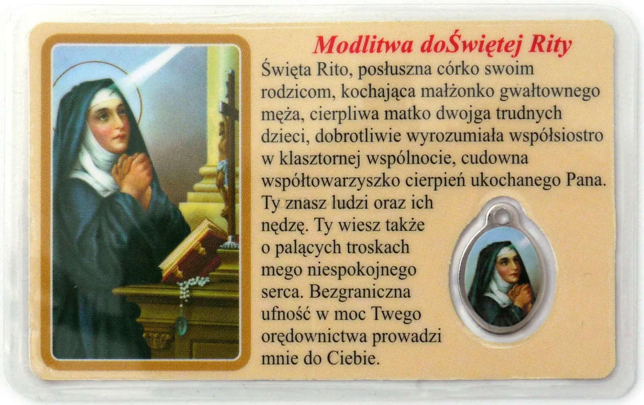 Zdjęcie Czy modlitwa do świętej Rity pomaga w trudnych chwilach? Sprawdź!