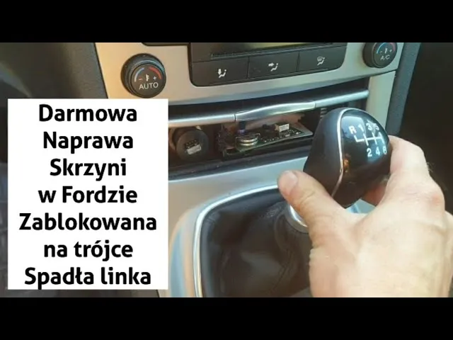 Zdjęcie Ford S-Max gdzie lewarek? Zlokalizuj lewarek zmiany biegów i koła