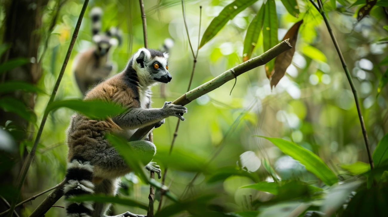Zdjęcie Lemury w gdańskim zoo - atrakcje i zwierzęta do zobaczenia