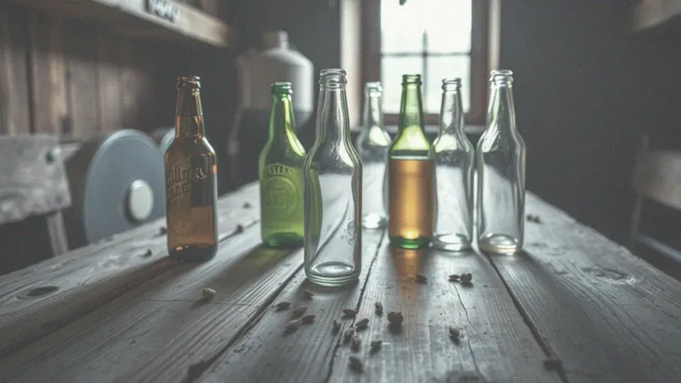 Zdjęcie Ile waży butelka piwa 0,5l? Zaskakujące różnice w wadze!