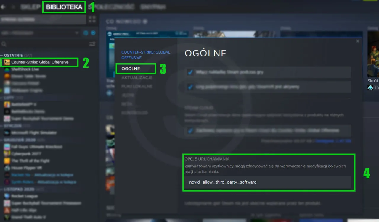 Zdjęcie Jak używać novid w CS:GO, aby przyspieszyć ładowanie gry