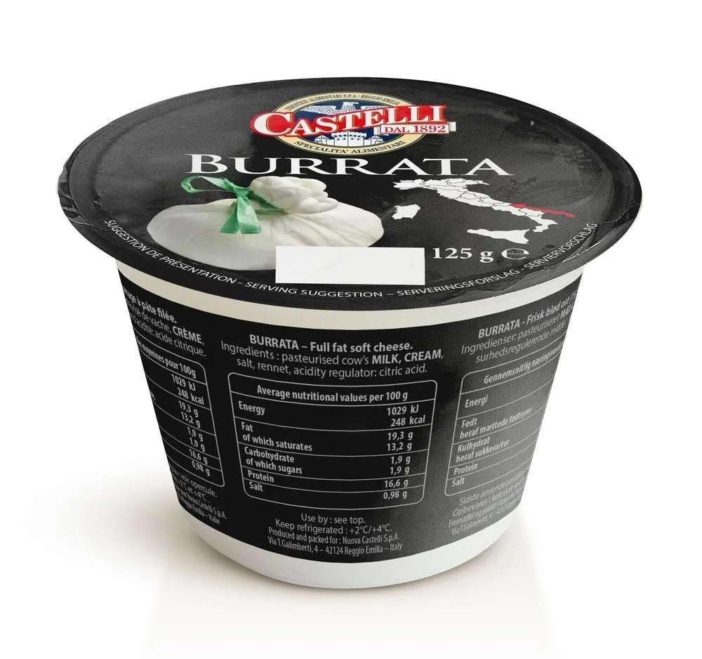Zdjęcie Burrata ile kcal? Zaskakujące wartości kaloryczne tego sera