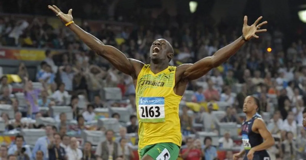 Zdjęcie Ile biega Usain Bolt? Niezwykłe prędkości, które zadziwiają świat