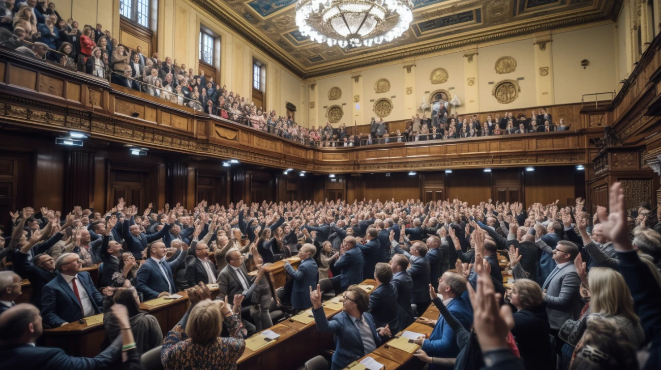 Sejm przegłosował ustawę okołobudżetową na cele finansowe.