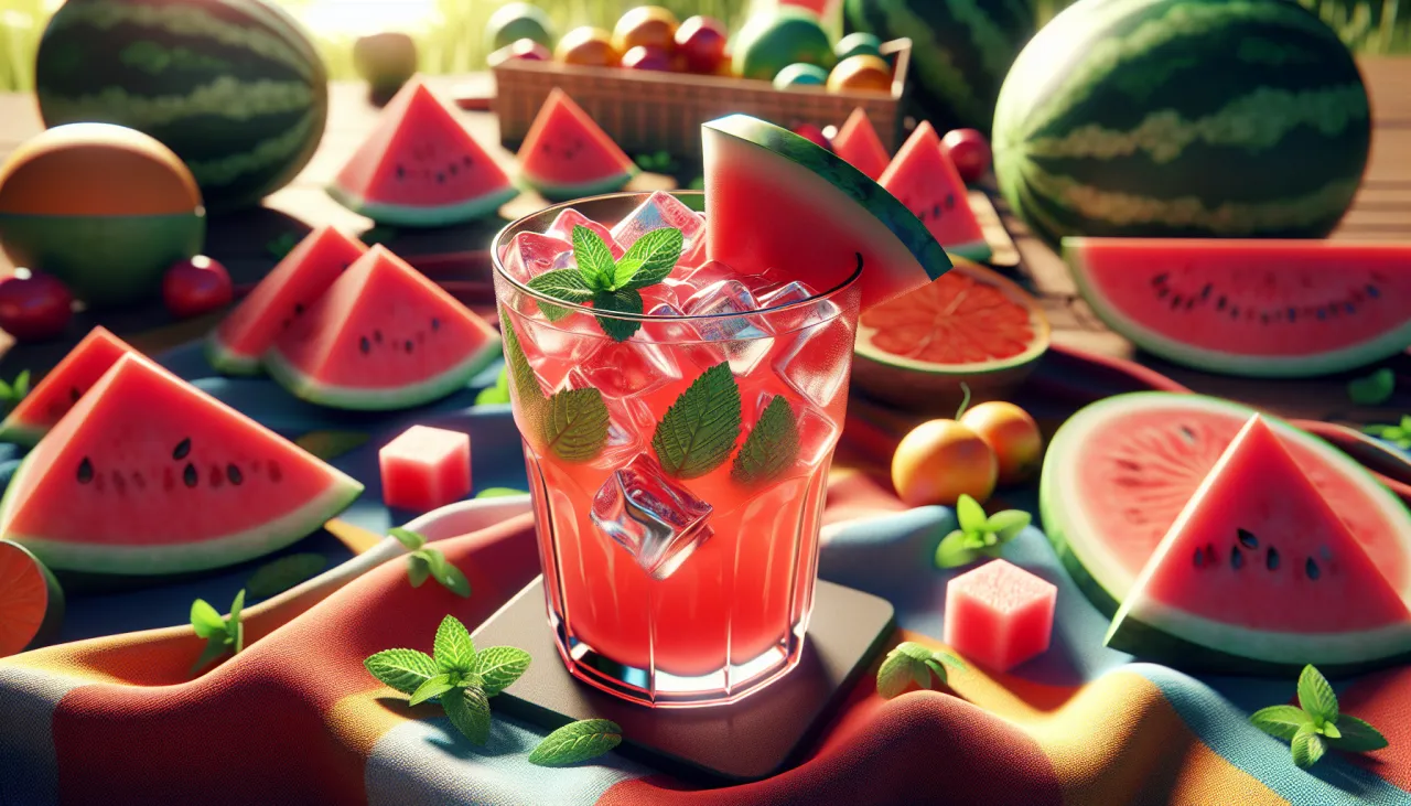 Zdjęcie Orzeźwiający drink z arbuzem – idealne przepisy na lato i imprezy