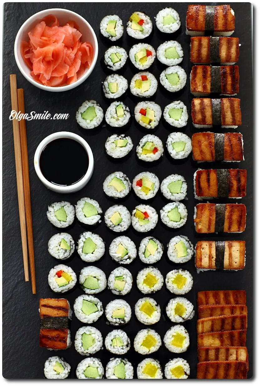 Zdjęcie Z czym zrobić sushi wegetariańskie? Oto najlepsze składniki i pomysły