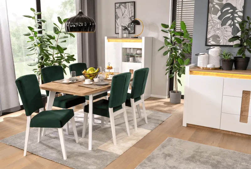 Zdjęcie Jak urządzić pokój gościnny z dużym stołem, aby zaskoczyć gości?