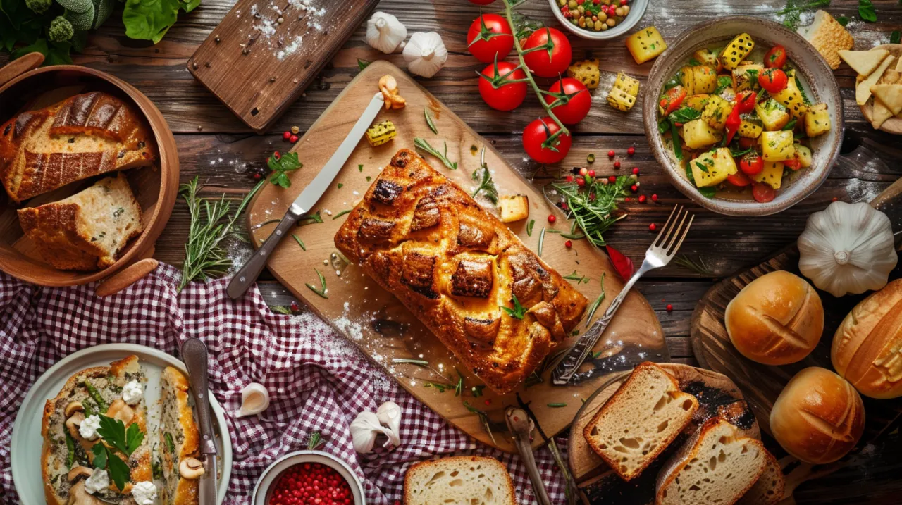 Zdjęcie Babka z kapusty kiszonej, boczkiem, cebulką i kminkiem