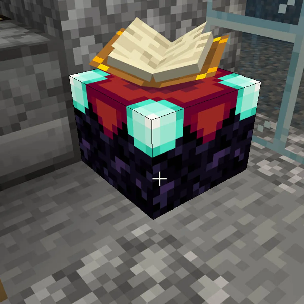 Zdjęcie Jak zrobić stół do enchantowania w Minecraft - krok po kroku z materiałami
