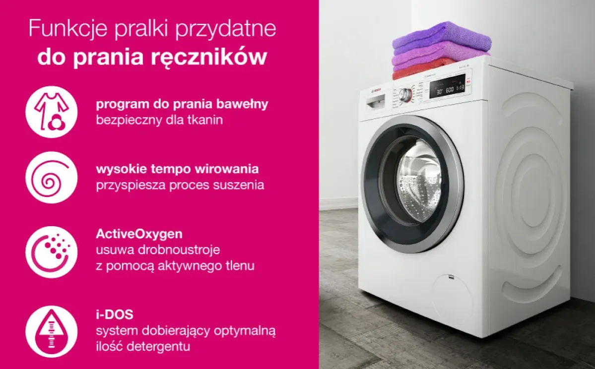 Zdjęcie Jakie programy do prania ręczników zapewnią ich długowieczność?
